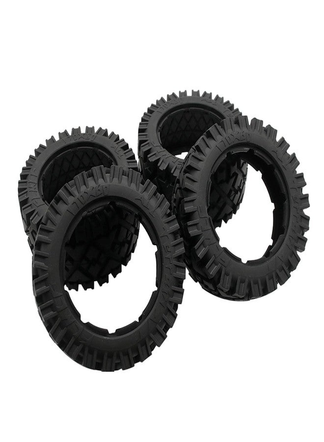 FLMLF All Terrain Wheel Tires Front Rear Tyre Skin for 1/5 HPI ROFUN BAHA ROVAN KM Baja 5B SS Buggy Truck Rc Car Parts - Image 2